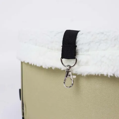 Luksus biltaske m. lammeskind | 2 str. | OUTLET